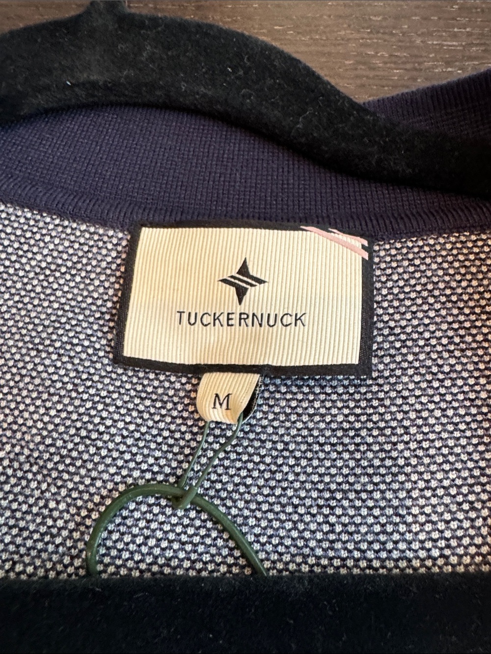 Tuckernuck Navy and White Floral Button-Front Long Cardigan - Picture 6 of 7
